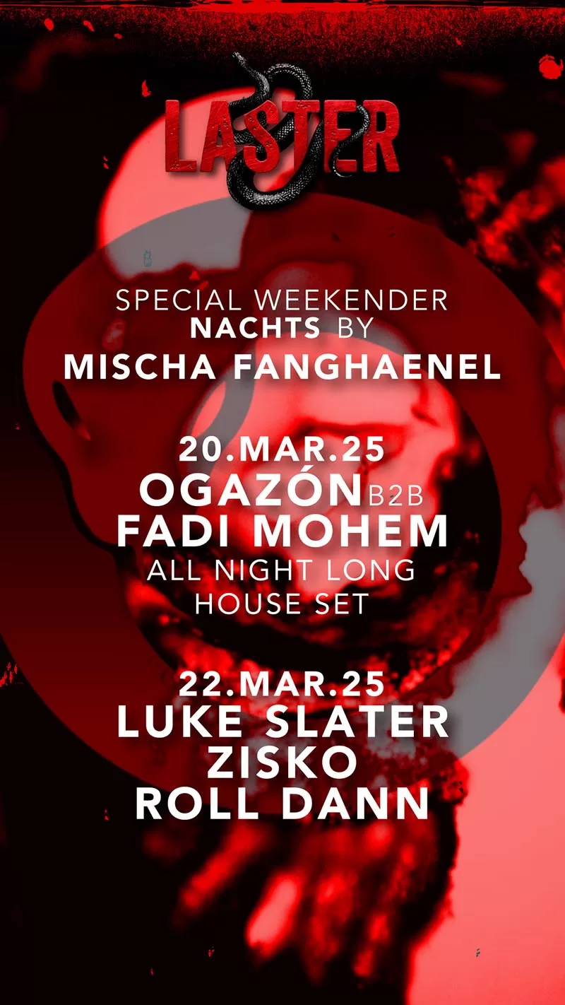 LASTER CLUB PRESENTS NACHTS by MISCHA FANGHAENEL - Matadero Madrid_NRFmagazine