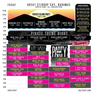 Holy Ship 2014 Schedule Friday_NRFmagazine