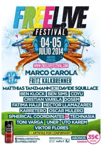 lineup Freelive Festival 2014_NRFmagazine