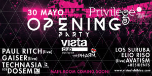 Privilege Ibiza Opening Party 2014, line up Privilege Ibiza Opening Party 2014, Privilege Ibiza Opening Party 2014 tickets, entradas opening privilege, fecha opnening Privilege Ibiza