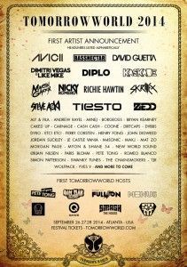 Tomorrowworld 2014 lineup_NRFmagazine