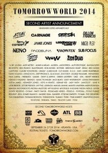Tomorrowworld second artist announcement 2014_NRFmagazine