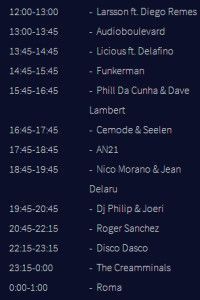 Set Times Tomorrowland Cafeina Stage Friday 18th 2014_NRFmagazine