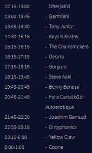 Set Times Tomorrowland Dim Mak Stage Friday 18th 2014_NRFmagazine