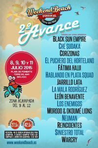 Segundo avance Weekend Beach Festival 2015_NRFmagazine