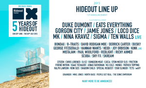 first announcement HIDEOUT line up 2015_NRFmagazine