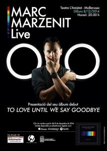 Marc Marzenit presenta álbum debut en Teatre L´Amistat_NRFmagazine