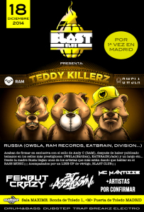 Teddy Killerz en Blast Club_NRFmagazine