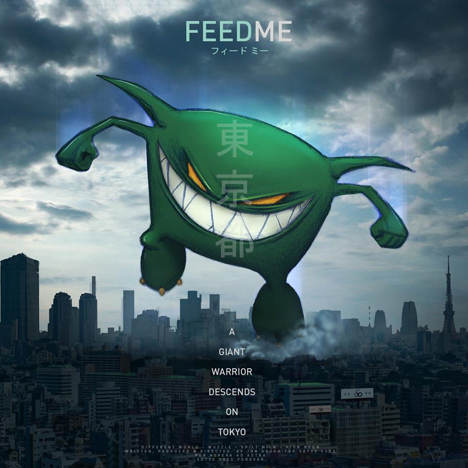 Feed Me - A Giant Warrior Descends On Tokyo_NRFmagazine