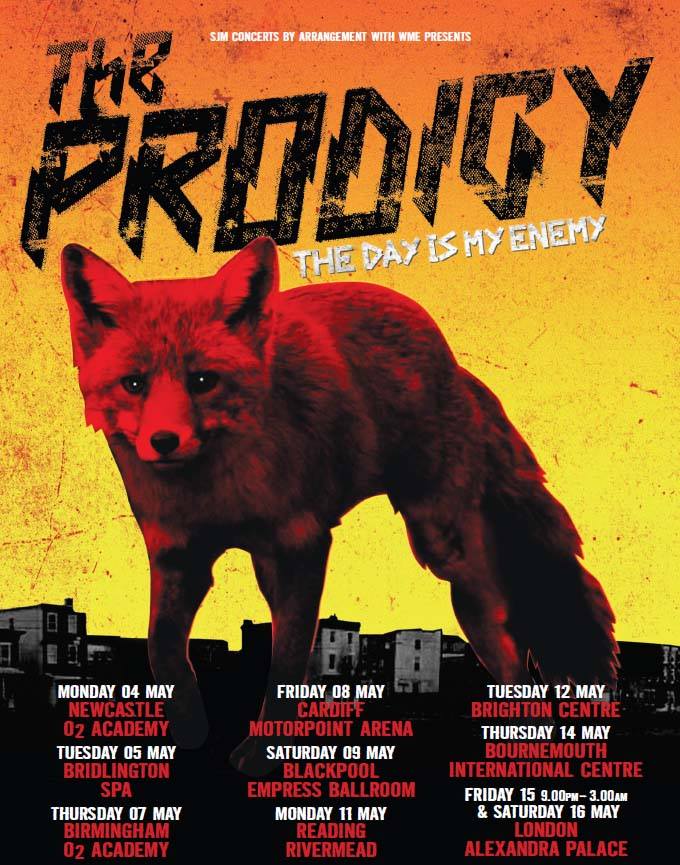 The PRODIGY - The Day Is My Enemy UK Tour_NRFmagazine