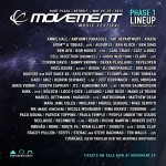 Movement anuncia sus primeros confirmados para 2015