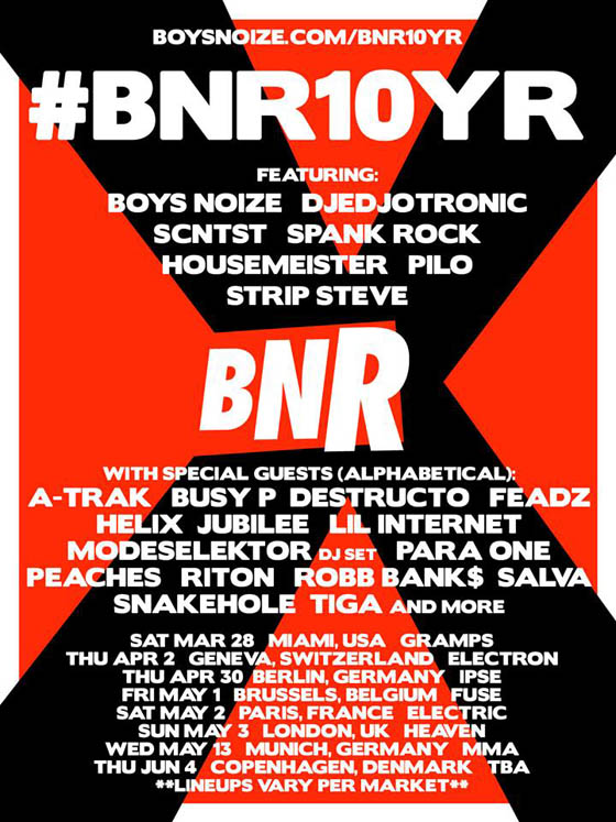 #BNR10YR Boys Noize_NRFmagazine