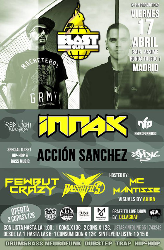 Acción Sanchez & IMPAK @ Blast Club_NRFmagazine