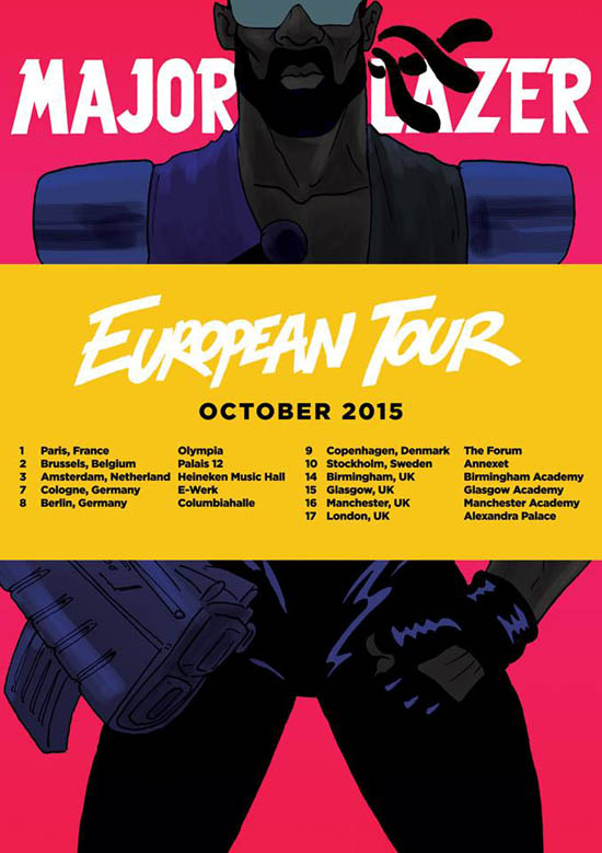 Major Lazer european tour 2015_NRFmagazine