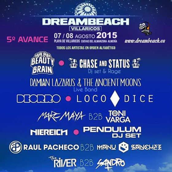 Dreambeach Villaricos 2015 5º avance cartel_NRFmagazine