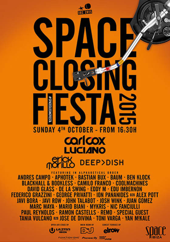 Lineup Closing Fiesta 2015 Space Ibiza_NRFmagazine