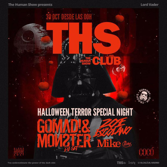 Halloween THS CLUB con Gomad! & Monster_NRFmagazine