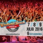 Weekend Beach Festival 2016 ya tiene fecha