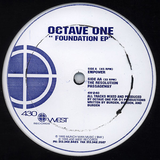 Octave One - Foundation EP_NRFmagazine