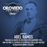 Abel Ramos se incorpora por sorpresa a Oro Viejo Festival