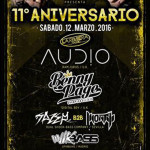 Twist Club celebra su 11 Aniversario con AUDIO y Benny Page