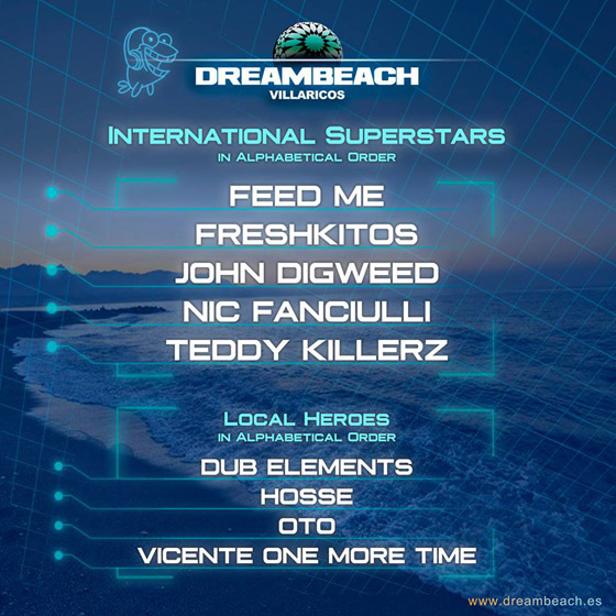Dreambeach Villaricos avance cartel 2016_NRFmagazine