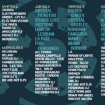 Arenal Sound Festival 2016: Horarios