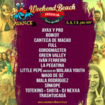Primeros nombres para Weekend Beach Festival 2017