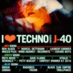 Distribución por escenarios de I Love Techno Europe 2016