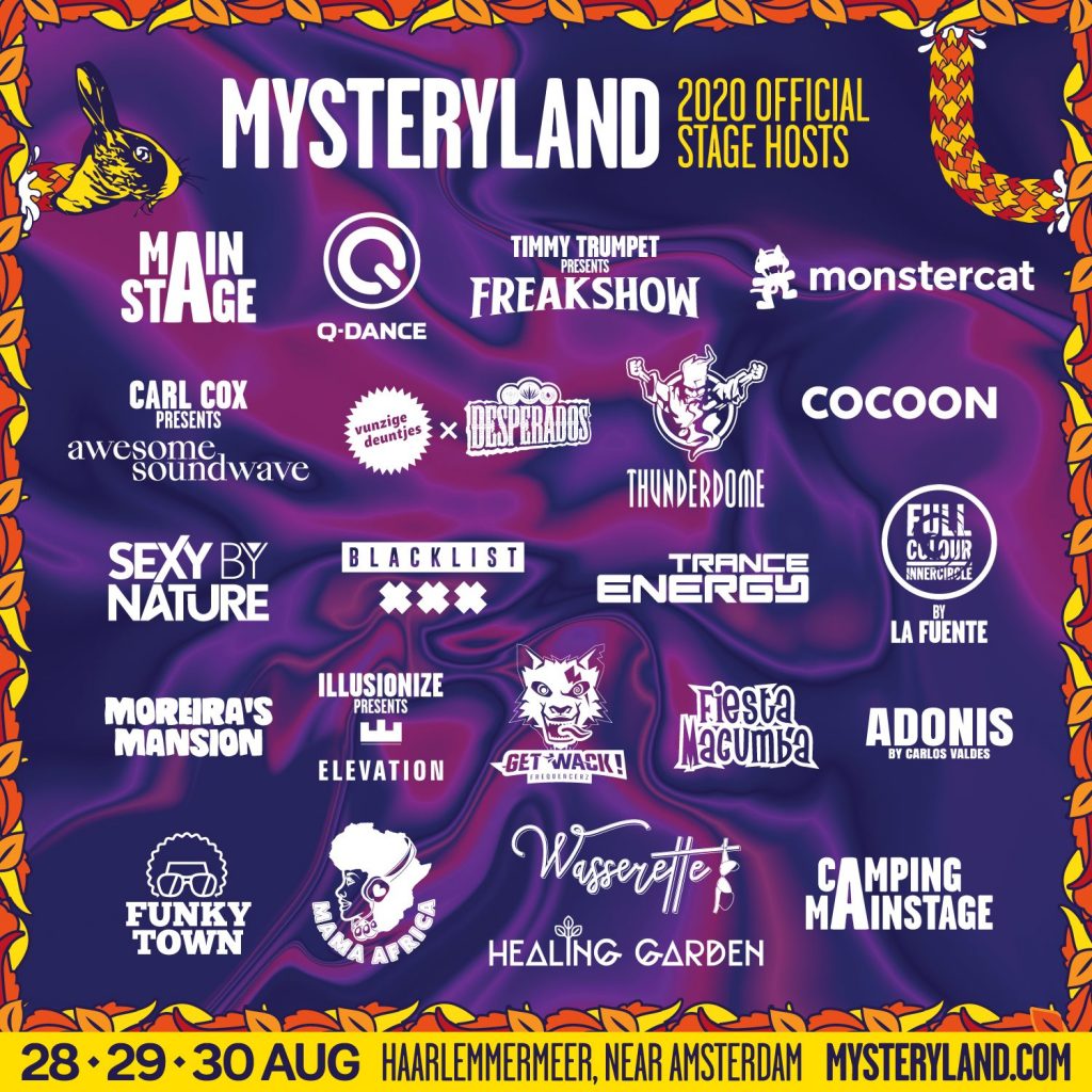 Mysteryland stages 2020_nrfmagazine