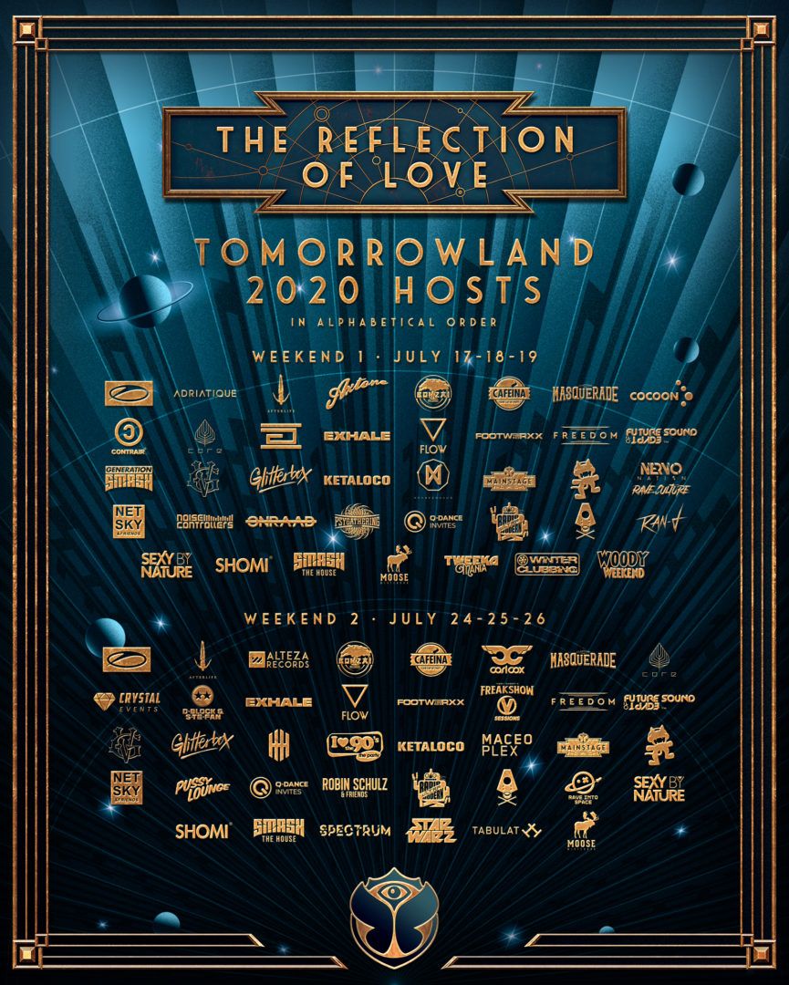 Tomorrowland stages 2020_nrfmagazine