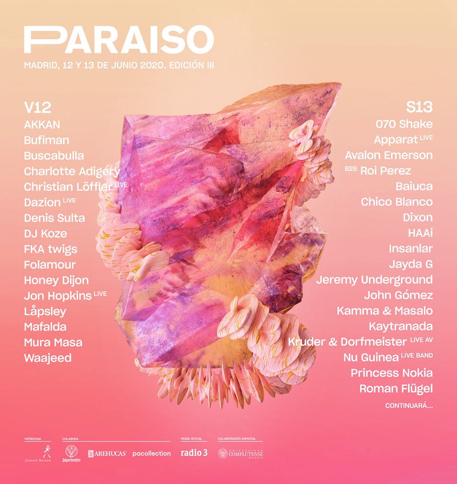 Paraíso Festival 2020 cartel_NRFmagazine