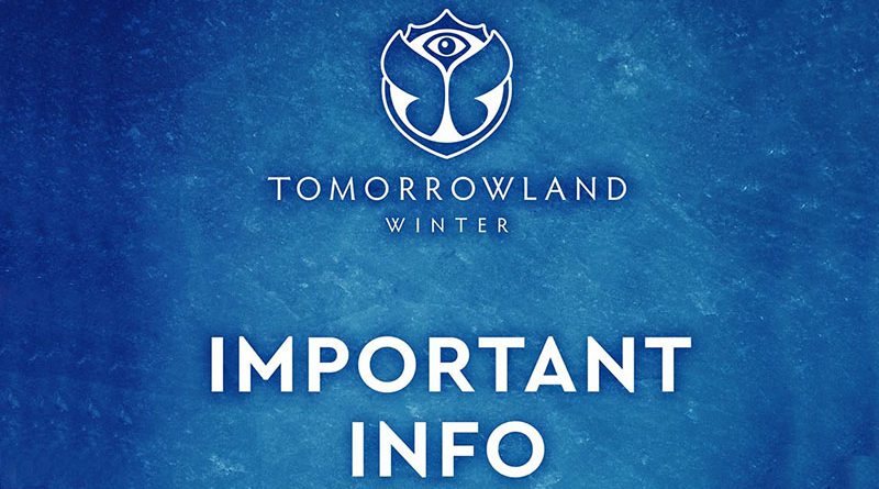 Tomorrowland Winter 2020 cancelled_NRFmagazine