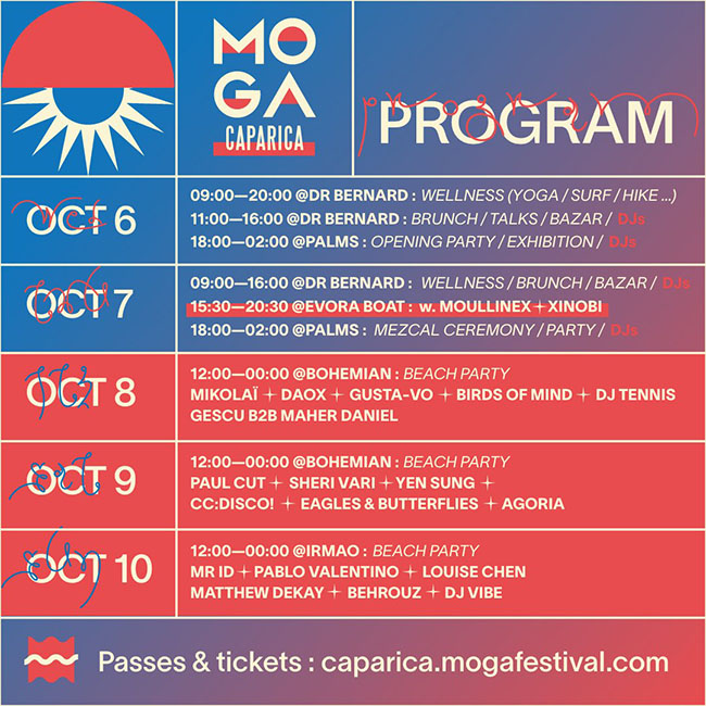 Horarios Festiva MOGA Caparica_NRFmagazine