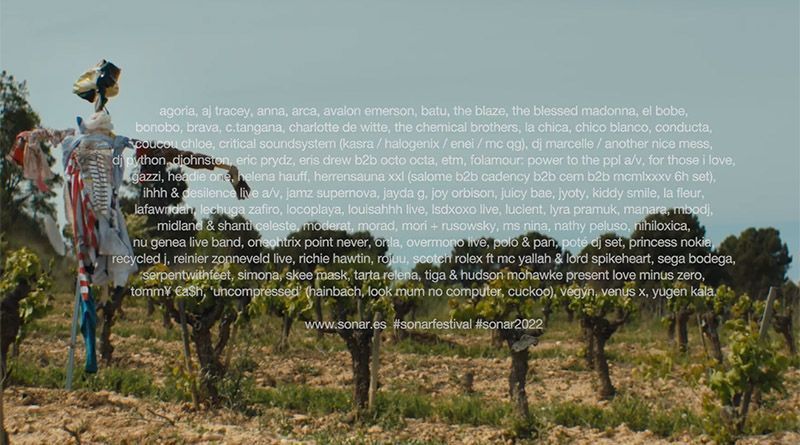 3er avance lineup Sónar Barcelona 2022_NRFmagazine