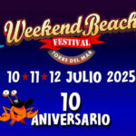 El 10º Aniversario de Weekend Beach Festival da comienzo