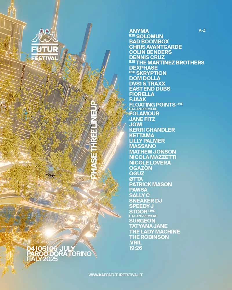 Tercer avance cartel Kappa FuturFestival 2025_NRFmagazine