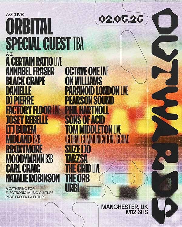 Lineup Outwards Festival 2026