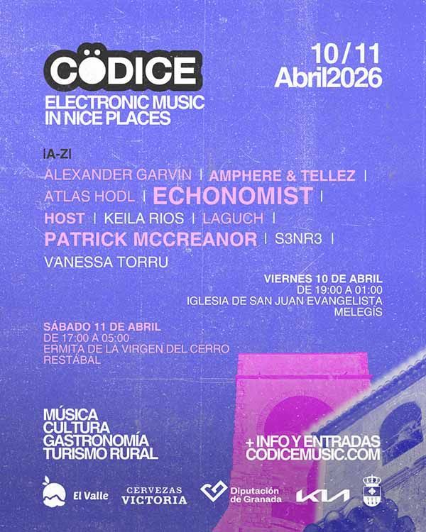 Cartel Cödice Electronic Music In Nice Places 2026