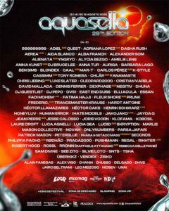Cartel completo Aquasella 2026