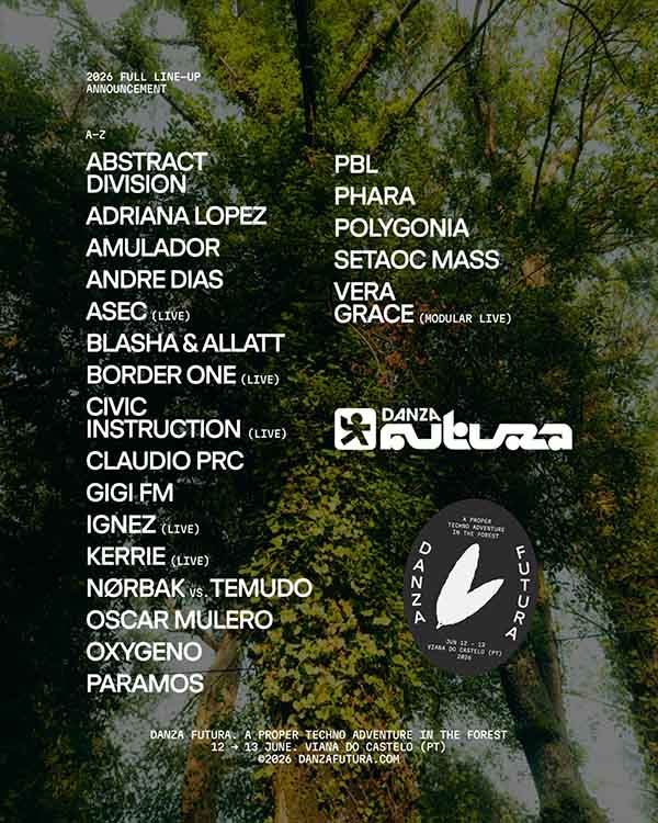 Cartel completo Danza Futura 2026