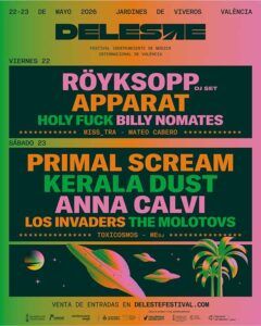 Deleste Festival cartel 2026