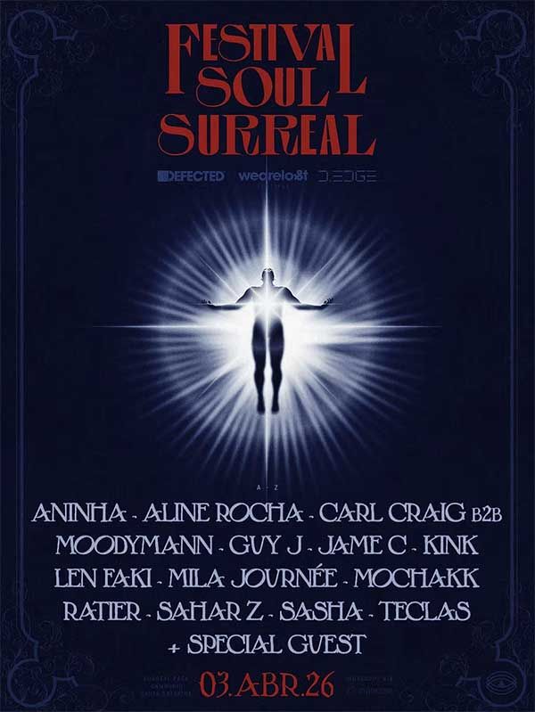 Lineup Festival Soul Surreal 2026