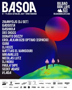 programación Basoa Bilbao BBK Live 2026