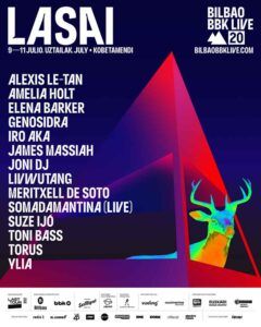 programación Lasai Bilbao BBK Live 2026