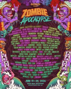 Fase 2 lineup Zombie Apocalypse 2026