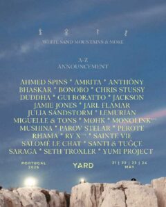 Lineup Yard Portugal 2026
