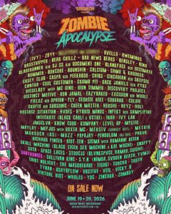 phase 3 lineup Zombie Apocalypse 2026