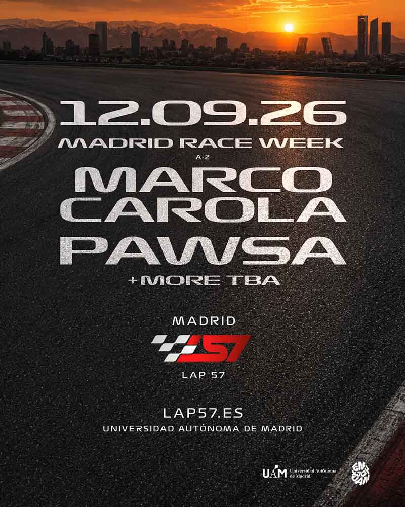 Cartel LAP57 - Madrid Race Week