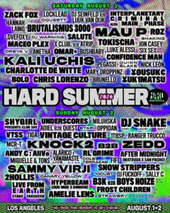 Fase 2 lineup HARD Summer Festival 2026